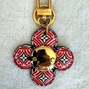 Louis Vuitton Porte Clet Vivienne key ring bag charm M69719